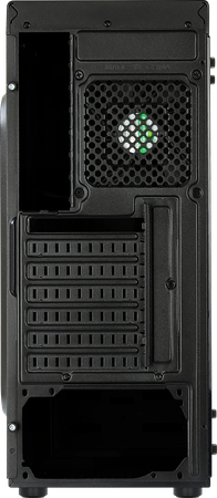 Boitier Moyen Tour ATX AeroCool Shard Tempered Glass ARGB avec panneau vitré (Noir)