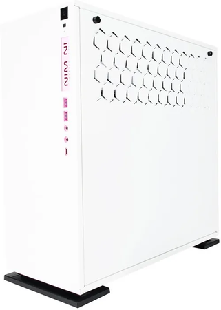 Boitier Moyen Tour ATX InWin 303C RGB avec panneau vitré (Blanc)