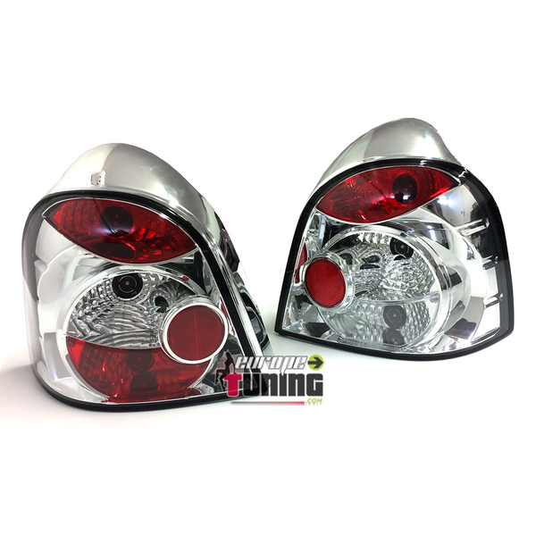 FEUX TUNING LEXUS CHROME POUR RENAULT TWINGO 1 DE 1992 A 2004 (02307)