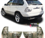 FEUX ARRIERES COMPLETS SILVER CHROME BMW X5 E53 1999-2003 PHASE 1 (11614)