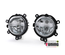 PAIRE DE FEUX DE BROUILLARD ET DE JOUR MINI COOPER F55 - F56 - F57 (05156)