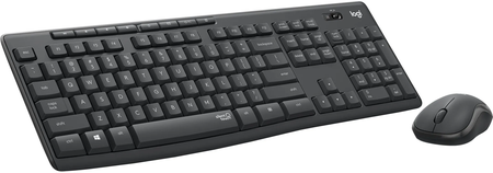 Pack 2en1 (Clavier/Souris) sans fil Logitech MK295 Slient (Noir)