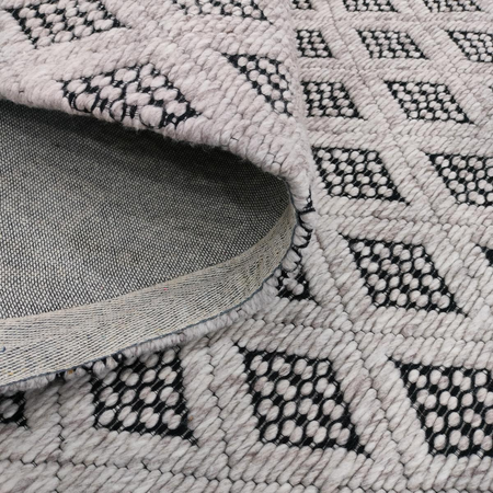 Tapis kilim tissé main en PET RECYKLIMO Care&Fair