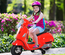 Moto scooter électrique Vespa pour enfants