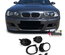 2 FEUX DE BROUILLARD AVANTS NOIRS POUR BMW SERIE 3 E46 & SERIE 5 E39 EN PACK M (05670)