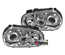 PHARES FEUX AVANTS ANNEAUX ANGEL EYES LED PACK R32 VOLKSWAGEN VW GOLF 4 (00671)