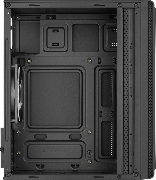 Boitier Mini Tour Micro ATX AeroCool Evo Mini RGB avec panneau vitré (Noir)