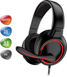 Casque Gamer filaire Advance GTA 210 (Noir)