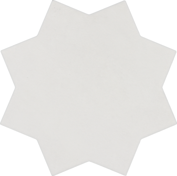 KASBAH STAR BONE - Carrelage étoile à tacos 16,8x16,8 cm