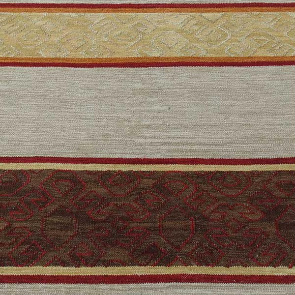 Tapis kilim tissé main en laine SARIKILIM Care&Fair