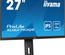 Ecran 27" Iiyama ProLite XUB2793QS-B7 Quad HD 100Hz (Noir)