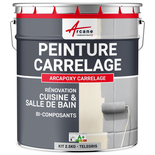 Peinture carrelage cuisine, salle de bain : RESINE CARRELAGE | MaisonEtanche
