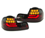 2 FEUX ROUGES NOIRS LED LIGHTBAR CELIS BMW SERIE 3 TYPE E46 COUPE 1999-2003 (02954)