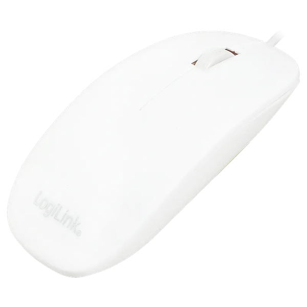 Souris filaire LogiLink ID0062 Slim (Blanc)