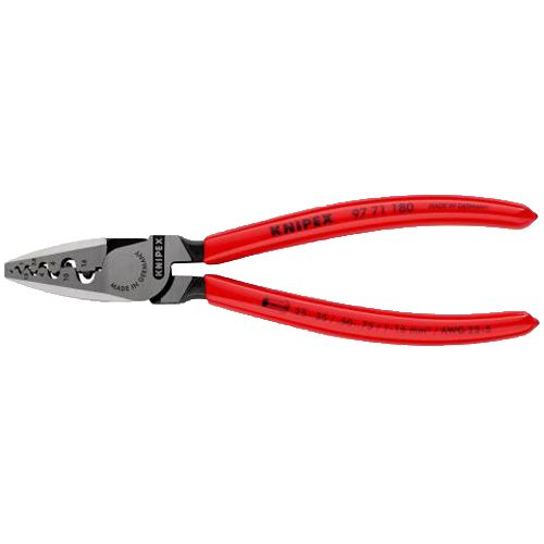 Pince à sertir pour embouts de câble 180mm - KNIPEX - 97 71 180