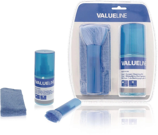 Kit de nettoyage pour Ecran/Clavier/Ordinateur Portable 3 en 1