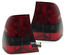 2 FEUX TUNING ROUGES NOIRS BMW SERIE 3 TYPE E46 COMPACT (03516)