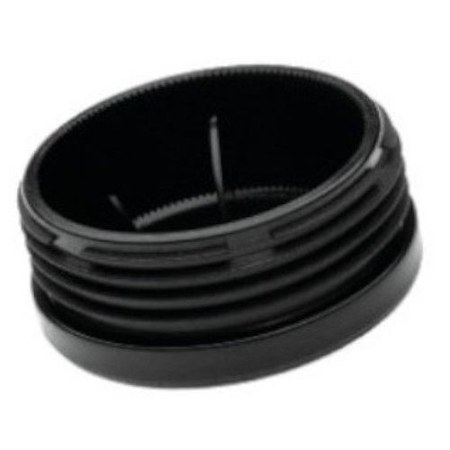 Embout intérieur rond plastique noir 42mm - FORTAPS - 20-42