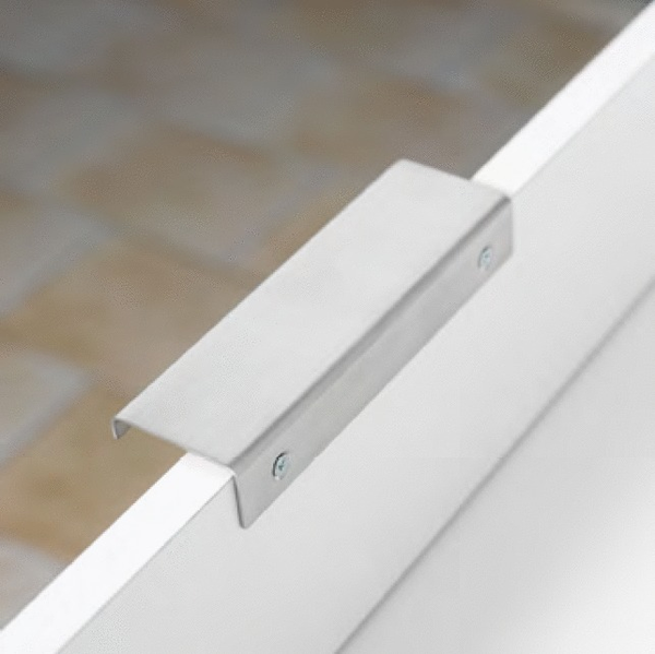 Poignée profilée à visser IN-350 inox longueur 128mm - DIDHEYA - 35020