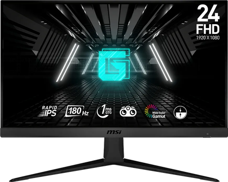 Ecran 24" MSI Gaming G2412F Full HD 180Hz (Noir)