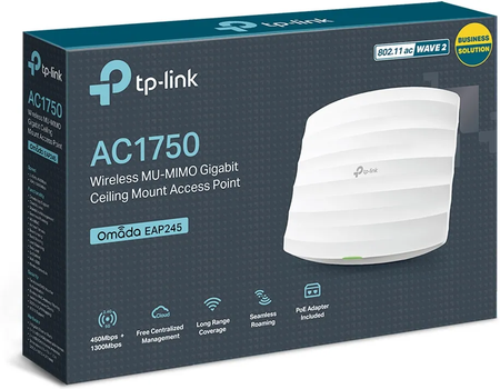 Point d'accès WIFI TP-Link EAP245 (AC1750) PoE