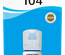 Cartouche d'encre Epson EcoTank 104 65ml (Cyan)