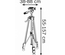 Trépied BT 150 Professional 1/4'' 55-157cm - BOSCH - 0601096B00