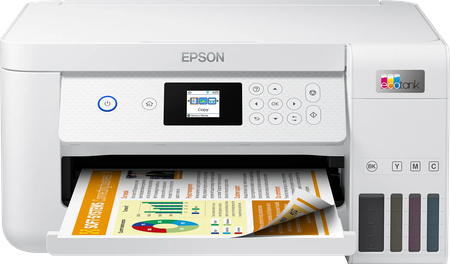 Imprimante Multifonction Epson EcoTank ET-2856 (Blanc)
