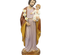 Statue Joseph à l'enfant Jésus en résine colorée 98cm