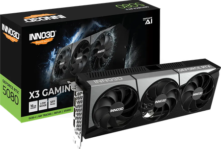 Carte Graphique Inno3D GeForce RTX 5080 X3 Gaming OC