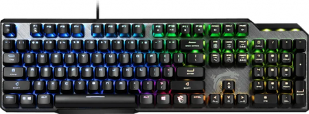 Clavier Gamer mécanique (Kailh White) MSI Vigor GK50 Elite RGB (Noir)