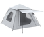Tente de camping automatique pop up 2-3 pers. gris clair