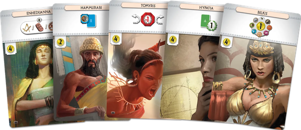 Jeu - 7 Wonders Nouvelle édition : Leaders (Extension)