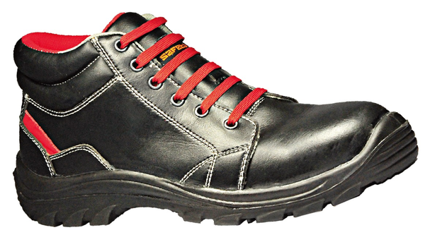 Baskets haute JANUS S3 SRC PU1D 0 % métal noir/rouge P44 - TEC SAFETY - CHA3A0909-44