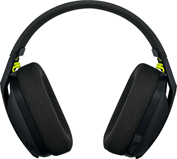 Casque Gamer sans fil Logitech G435 LightSpeed (Noir/Jaune)