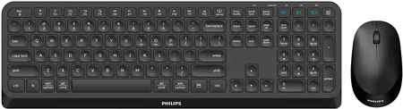 Pack 2en1 (Clavier/Souris) sans fil Philips Duo 4000-19 (Noir)
