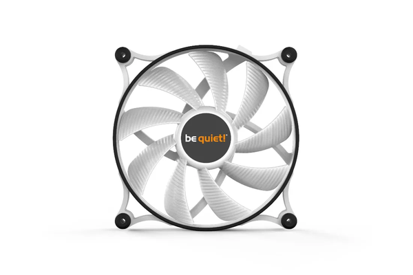 Ventilateur de boitier be quiet! Shadow Wings 2 - 14cm (Blanc)