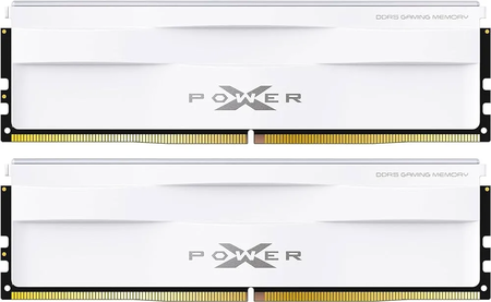 Kit Barrettes mémoire 32Go (2x16Go) DIMM DDR5 Silicon Power XPower Zenith 6000Mhz (Blanc)