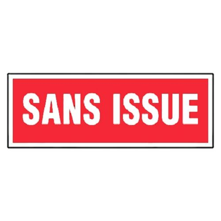 Panneaux d'interdictions rectangulaires 330 x 120mm ''Sans issue'' - NOVAP - 4140315