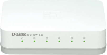 Mini Switch réseau ethernet Gigabit D-Link GO-SW-5G - 5 ports