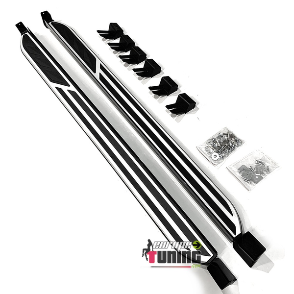 MARCHES PIEDS EN ALUMINIUM CHROME VOLKSWAGEN VW TIGUAN II (2016- ) (05030)