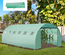 Bâche de rechange serre tunnel 6L x 3l x 2H m PE fenêtres + porte