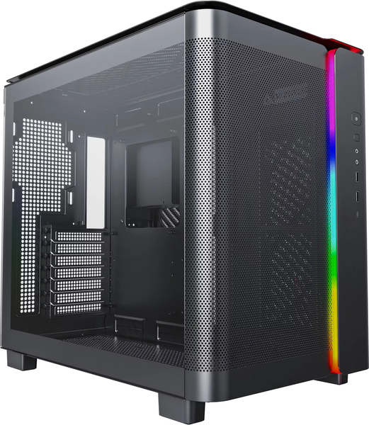 Boitier Moyen Tour ATX Montech King 95 RGB avec panneaux vitrés (Noir)