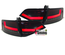 FEUX ROUGES NOIRS CELIS A LED POUR AUDI A4 B8 BERLINE AVEC LED D'ORIGINE (03131)