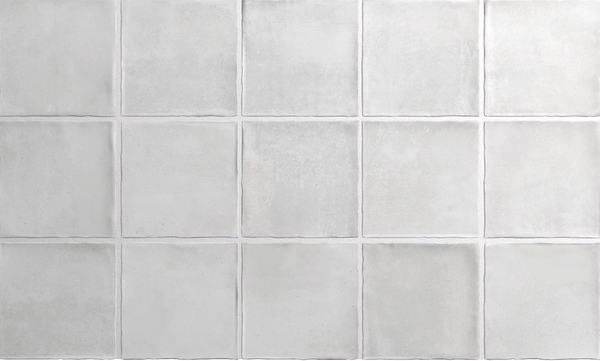 ARGILE ICE 10x10 cm  - Carrelage aspect zellige argile mate nuancé.