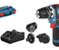 Perceuse-visseuse 12V GSR 12V-15 FC + 2 batteries 2Ah + chargeur rapide + coffret L-Boxx - BOSCH - 06019F6000
