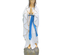 Statue Notre Dame de Lourdes en résine décorée 80 cm