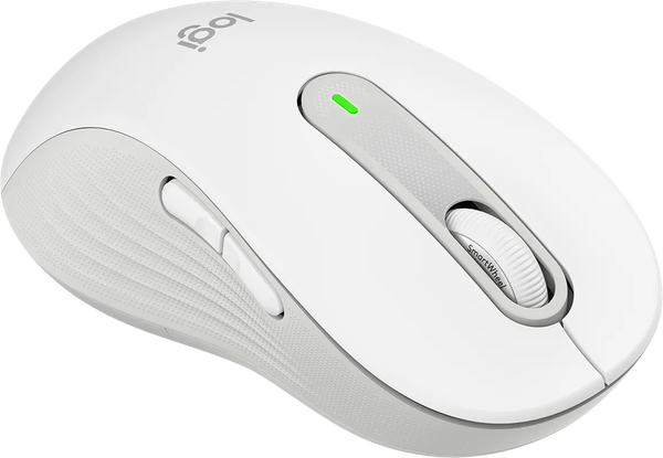 Souris sans fil Logitech Signature M650 L pour gaucher (Blanc)