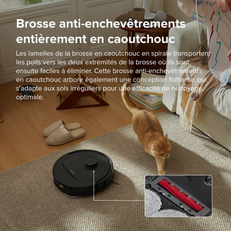 Roborock Qrevo S aspirateur robot laveur Set avec station multifonction