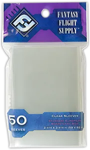 Lot de 50 Sleeves Ultra Pro format Standard Euro 59x92mm (Transparent)